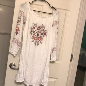Off the shoulder dress